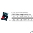 Kép 2/3 - Betta WF044 Pneumatikus légkulcs 1/2 " 425Nm, lefuvató pisztoly, furatköszörű, műanyag koffer