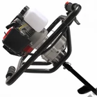 Kép 5/10 - Bisonte BTA-25M-ACC1 benzinmotoros földfúró, gödörfúró, 58cm3, 2.5Le, 150mm, 200mm fúrószár KÜLÖN rendelhető