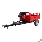 Kép 2/4 - Bisonte BTA-600R utánfutó, max: 600kg, kapálógéphez, rotációs kapához