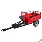 Kép 1/5 - Bisonte BTA-500R  utánfutó, pótkocsi kapálógéphez, teherbírás 500 kg