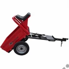 Kép 3/7 - BISONTE BTA-450R utánfutó, max: 450kg, kapálógéphez, rotációs kapához