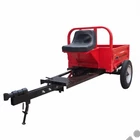 Kép 4/7 - BISONTE BTA-450R utánfutó, max: 450kg, kapálógéphez, rotációs kapához
