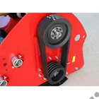 Kép 8/9 - Ceccato szárzúzó Trincione 400 Spostamento Meccanico 1400mm kézi magasságállítás, 20x1,2kg kalapács