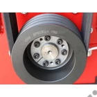 Kép 9/9 - Ceccato szárzúzó Trincione 400 Spostamento Meccanico 1400mm kézi magasságállítás, 20x1,2kg kalapács