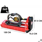 Kép 2/8 - Ceccato szárzúzó Trincione 380 Spostamento Idraulico 1400mm hidraulikus magasságállítás, 20x0,8kg kalapács