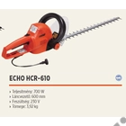 Kép 2/2 - ECHO HCR-610 elektromos sövényvágó, 230 Volt, 700W, 60 cm