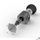 Kép 2/10 - Güde GSZ 500/1000 Elektromos csörlő, drótköteles emelő,  230V/1600W, 500/1000kg, 12/6 méter