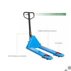 Kép 2/6 - GÜDE GHW 2500-115 PU Raklapemelő "béka" 2500kg, villa: 1150mm, Poliuretán csendes kerék