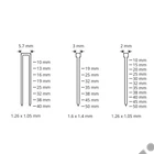 Kép 6/6 - Güde pneumatikus szögbelövő, tüzőgép, üzemi nyomás: 4-7,5 Bar, csatlakozó:1/4", Kapcsokkal