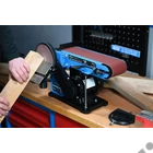 Kép 8/9 - Güde GBTS 400 Asztali csiszoló, 250W, szalagcsiszoló 914mmx100mm, homlokcsiszoló 150mm, Fordulatszám: 1450