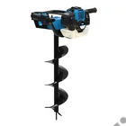 Kép 3/8 - Güde GE 2200 benzinmotoros földfúró, gödörfúró, 52,0cm3, 3.0Le, 100mm, 150mm, 200mm fúrószárral