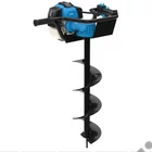 Kép 1/8 - Güde GE 2200 benzinmotoros földfúró, gödörfúró, 52,0cm3, 3.0Le, 100mm, 150mm, 200mm fúrószárral