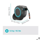 Kép 4/11 - Gardena RollUp M automata tömlődob szett 20 m 11mm  tömlővel, csatlakozókkal