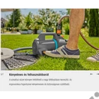 Kép 14/16 - Gardena 4100 Silent elektromos felszíni vízszivattyú, 550W, 4100L, 3.6bar, szívókészlettel