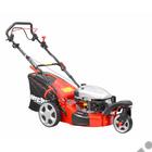 Kép 1/20 - HECHT 5483 SWE 5IN1 Benzinmotoros önjáró fűgyűjtős fűnyíró, 46cm, OHV 135cm3, Önindító, oldalkidobó, mulcsbetét, csapágyazott kerék