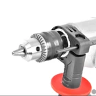 Kép 3/9 - HECHT 1074 elektromos fúró, ütvefúró, 1200W, 13mm fogaskoszorús tokmány, 2 sebesség, állítható sebesség,