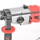 Kép 6/9 - HECHT 1074 elektromos fúró, ütvefúró, 1200W, 13mm fogaskoszorús tokmány, 2 sebesség, állítható sebesség,