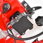 Kép 4/9 - HECHT 155 benzinmotoros KEREKES bozótvágó, fűkasza 52cm3, 2Le, damilfej