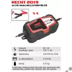 Kép 2/2 - HECHT 2019 autó akkumulátortöltő, 6V-12V, 4-150 Ah akkuhoz
