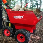 Kép 5/12 - HECHT 2650 benzinmotoros szállító, Loncin 196cm3, 3 előre, 1 hátra, 2+2 kerék elől, Max: 500kg-ig,