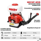 Kép 2/10 - HECHT 459 Benzinmotoros permetező, 2 ütemű, 59,2cm3, 2.5Le, tartály: 14 liter, segédszivattyúval
