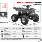 Kép 2/15 - HECHT 56150 ARMY akkumulátoros quad, 60V, 20Ah, 1200W, Max: 120 kg