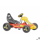 Kép 1/7 - HECHT 59788 pedálos gokart, piros-sárga, 3-6 éves korig, Max: 30kg