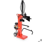 Kép 1/13 - HECHT 6121 álló rönkhasító, 12 tonna, 230V, 3000W, hossz: 70cm-ig