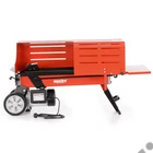 Kép 1/8 - HECHT 670 vízszintes rönkhasító, 7 tonna, 230V, 2000W, hossz: 52cm-ig, állvány és kereszthasító külön rendelhető