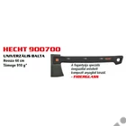 Kép 2/4 - HECHT 900700 Balta, fejsze, 910g, 44cm, üvegszálerősített nyél