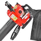 Kép 11/12 - HECHT 9254 benzinmotoros lombszívó, lombfúvó, 25,4cm3, 1Le, 245km/h, gyűjtőzsák
