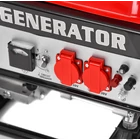 Kép 4/8 - HECHT GG 2500 Egyfázisú áramfejlesztő, 230V, Max: 2200W, 8.7A, Motor: OHV, 196cm3, AVR feszültségszabályzó