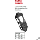 Kép 2/2 - HECHT SNOWSHOESS Csúszásgátló cipőre, fém tüskékkel "S"méret, 35-38