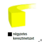 Kép 2/2 - HECHT 10101524 bozótvágó damil, vágószál, 2,4mmx15 méter, szögletes