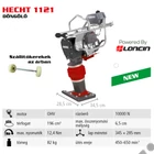 Kép 1/2 - HECHT 1121 döngölő béka, Loncin, 196cm3, 10,0 KN, talpszélesség: 34,5x28,5 cm