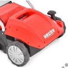 Kép 3/8 - HECHT 1420 2IN1 elektromos gyepszellőztető, gyeplazító, 32cm, 1500W, 16 acél kés, rugós tengely, fűgyűjtő, ékszíjas turbó motor