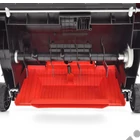 Kép 8/8 - HECHT 1420 2IN1 elektromos gyepszellőztető, gyeplazító, 32cm, 1500W, 16 acél kés, rugós tengely, fűgyűjtő, ékszíjas turbó motor