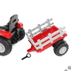 Kép 13/13 - HECHT 50825 RED Akkumulátoros kisautó traktor gyerekeknek, 12V, 7Ah, 3-8 éves korig,
