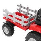 Kép 5/13 - HECHT 50825 RED Akkumulátoros kisautó traktor gyerekeknek, 12V, 7Ah, 3-8 éves korig,