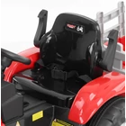 Kép 10/13 - HECHT 50825 RED Akkumulátoros kisautó traktor gyerekeknek, 12V, 7Ah, 3-8 éves korig,