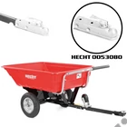 Kép 7/12 - HECHT 53080 utánfutó, szállító kocsi fűnyíró traktorhoz, 200 liter, max: 300kg, vonószerkezet nélkül