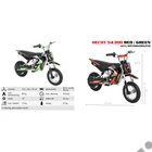 Kép 2/13 - HECHT 54300 RED Akkumulátoros motorkerékpár 36V, 5,2Ah, Max: 60kg