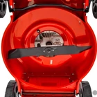 Kép 11/11 - HECHT 546 Benzinmotoros fűgyűjtős fűnyíró, 46cm, OHV 150cm3, csapágyazott kerék,