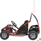 Kép 8/9 - HECHT 54812RED Akkumulátoros kisautó gyerekeknek, 48V, 12Ah, Max: 80kg