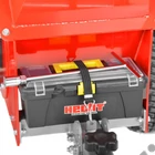 Kép 8/13 - HECHT 6642 Benzinmotoros ágaprító, komposztáló, forgókéses, OHV420cm3, ágátmérő: 10cm, VONTATHATÓ