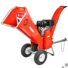 Kép 1/13 - HECHT 6642 Benzinmotoros ágaprító, komposztáló, forgókéses, OHV420cm3, ágátmérő: 10cm, VONTATHATÓ