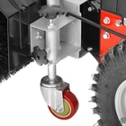 Kép 4/7 - HECHT 8615 Benzinmotoros önjáró seprőgép, takarítógép, 62cm, OHV 196cm3, 5+2 sebesség