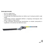 Kép 5/8 - AGT 3526 Multi, bozótvágó, fűkasza 4 ütemű, HONDA GX35, 35,8 cm3, 1.6 Le, adapterekkel