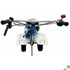 Kép 7/10 - AGT 5580 rotációs kapa HONDA GX200, 2+1 sebesség, 2x3 kapatag, járókerék, töltögető kapa