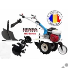 Kép 2/10 - AGT 5580 rotációs kapa HONDA GX200, 2+1 sebesség, 2x3 kapatag, járókerék, töltögető kapa